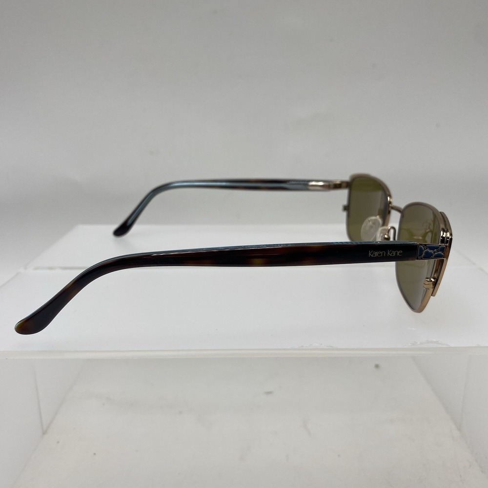 Karen Kane Sunglasses Women FRAME ONLY Casha 53-16-135 Light Brown 116 - Picture 3 of 11